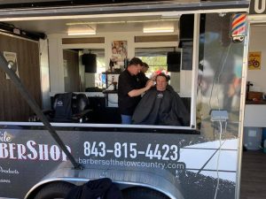 Barbers of the Lowcountry's mobile barbershop will be on Daufuskie Island